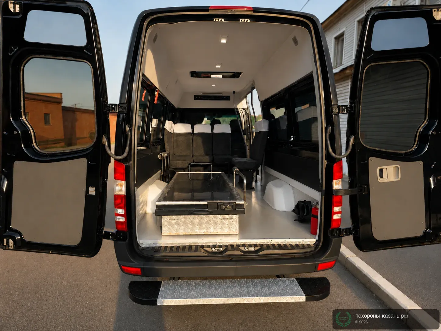 Mercedes Sprinter Long - на фоне Казани