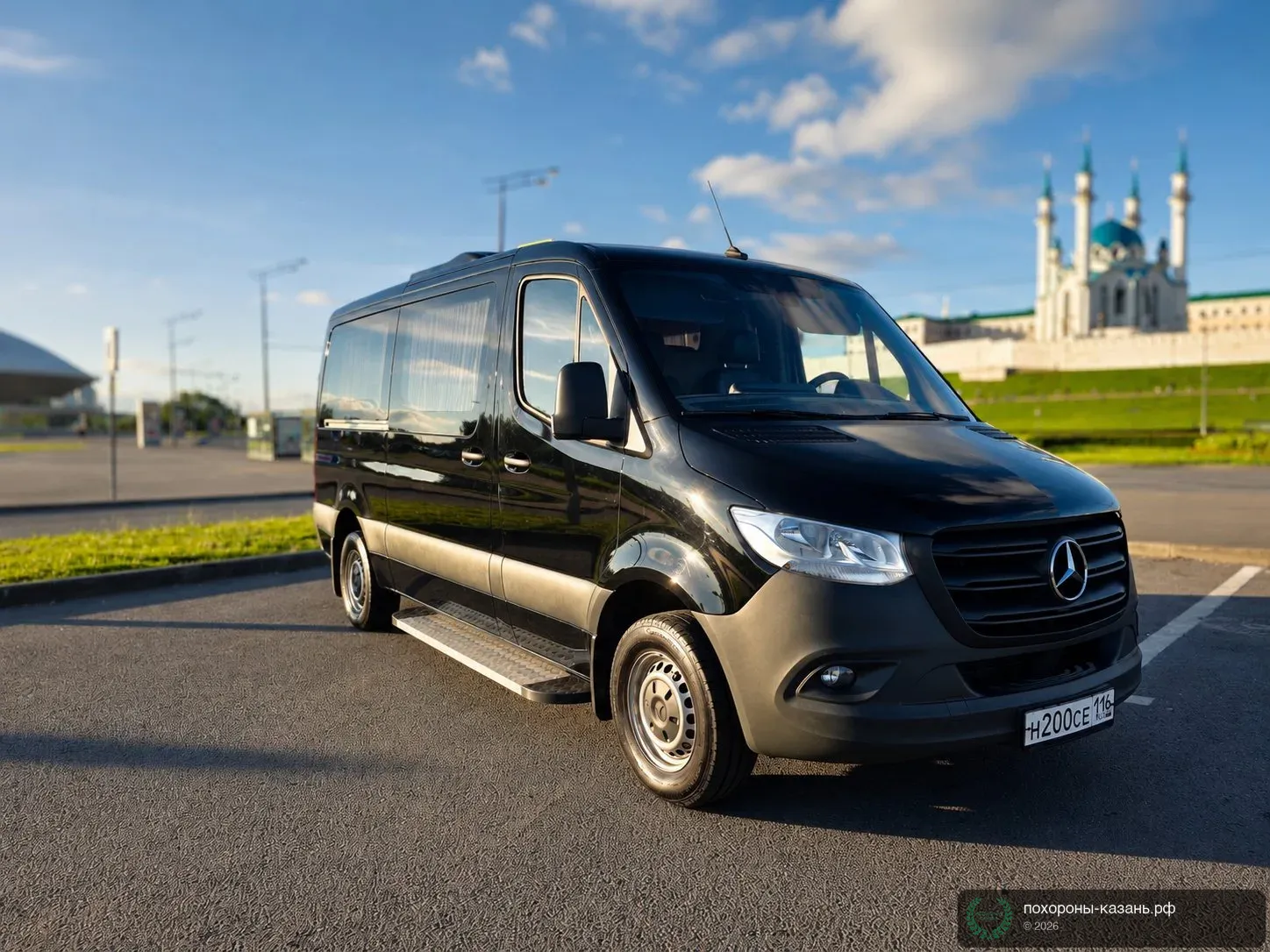 Катафальные перевозки в Казани - Mercedes Sprinter